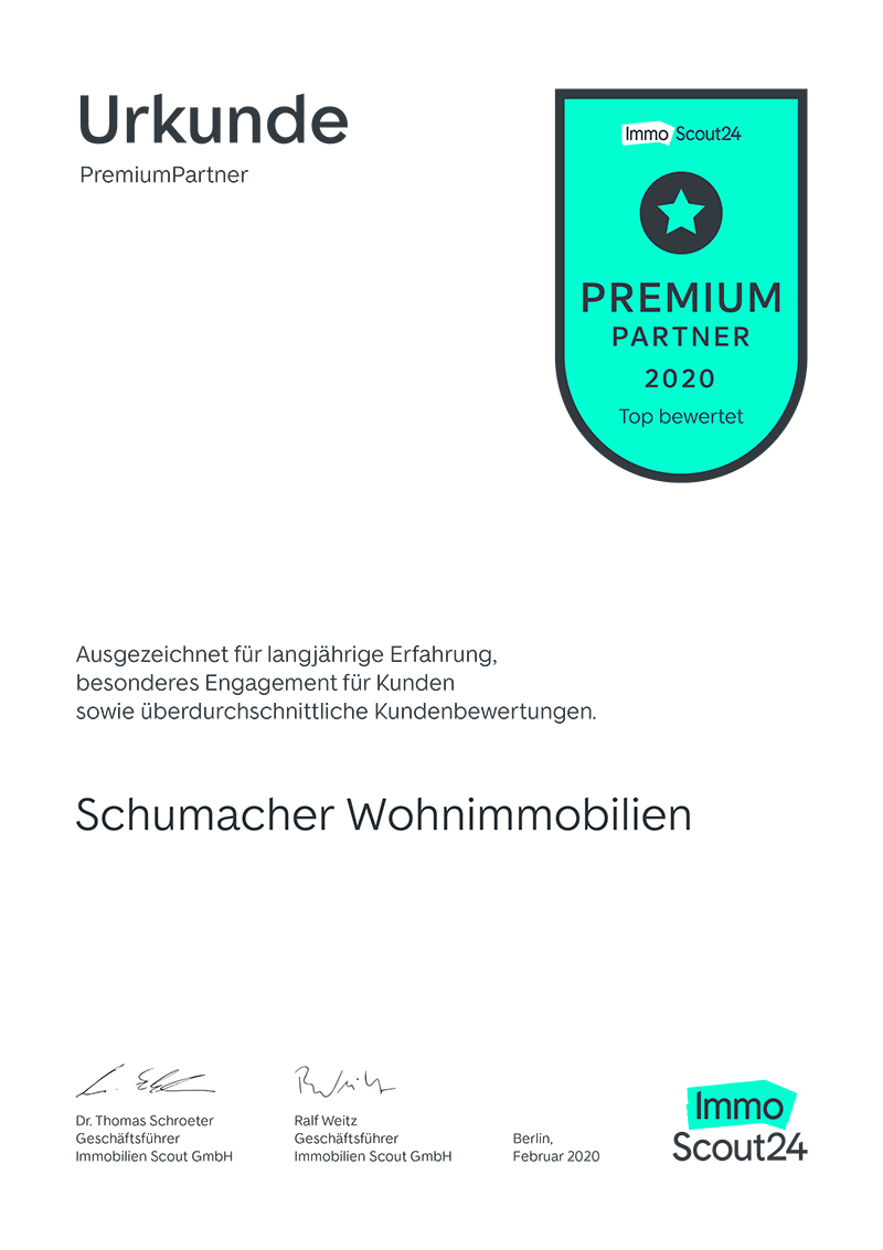 Immobilienscout 20120 Zertifikat
